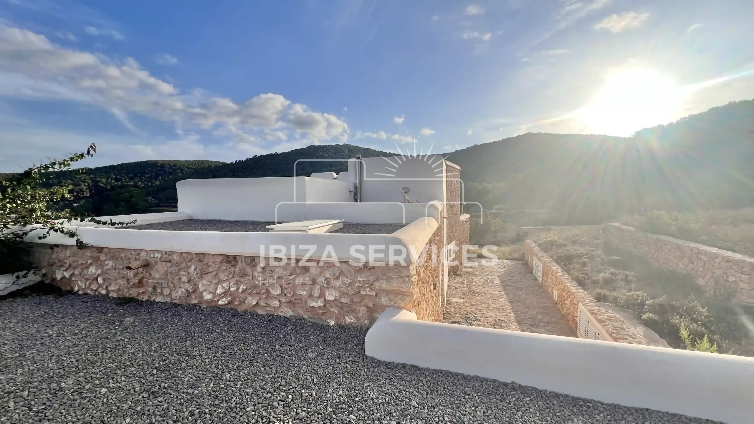 Auténtica Finca con Piscina en San Mateo, Ibiza para alquilar