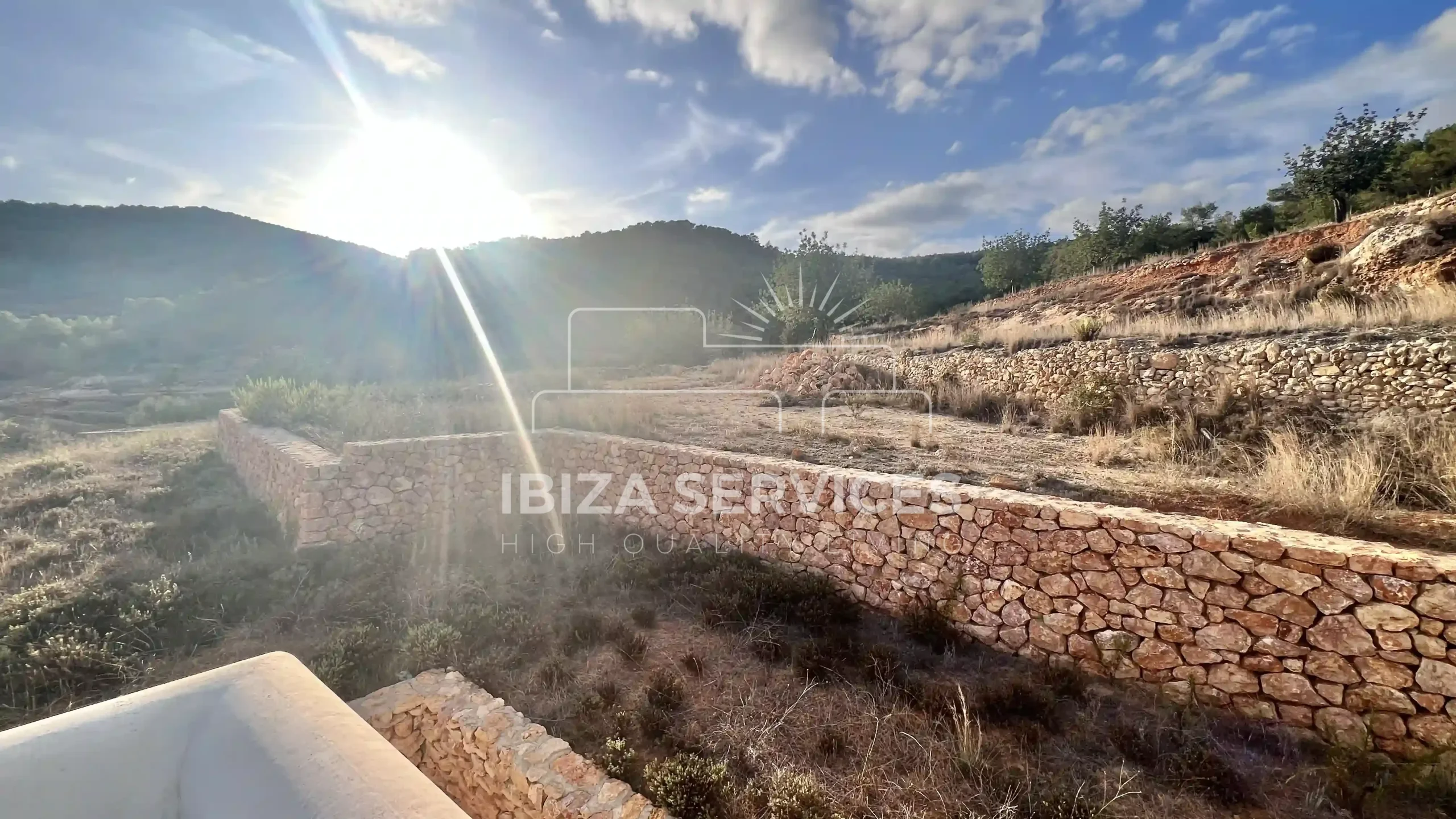 Authentic Finca with Pool in San Mateo, Ibiza for Rent