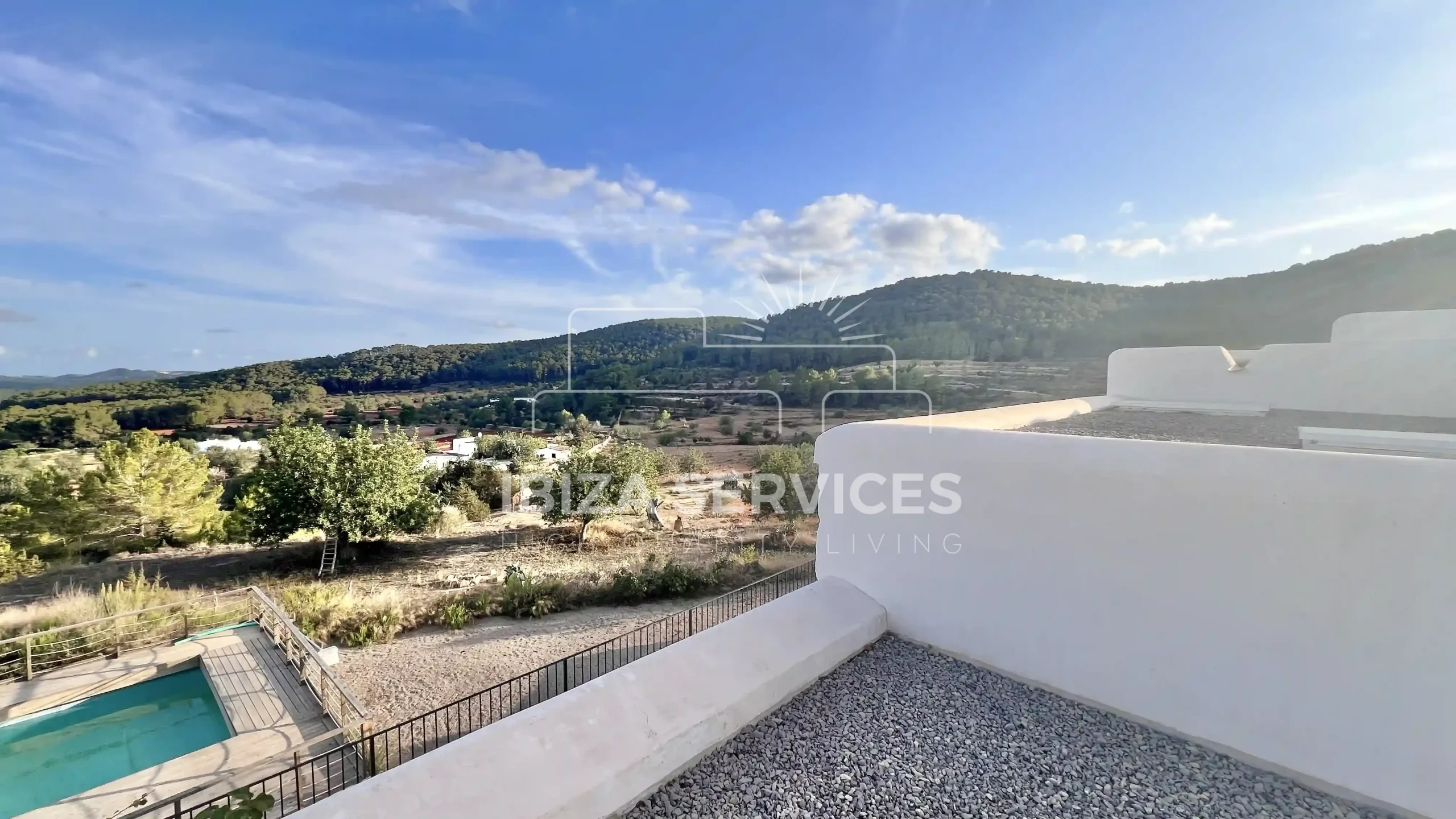 Auténtica Finca con Piscina en San Mateo, Ibiza para alquilar