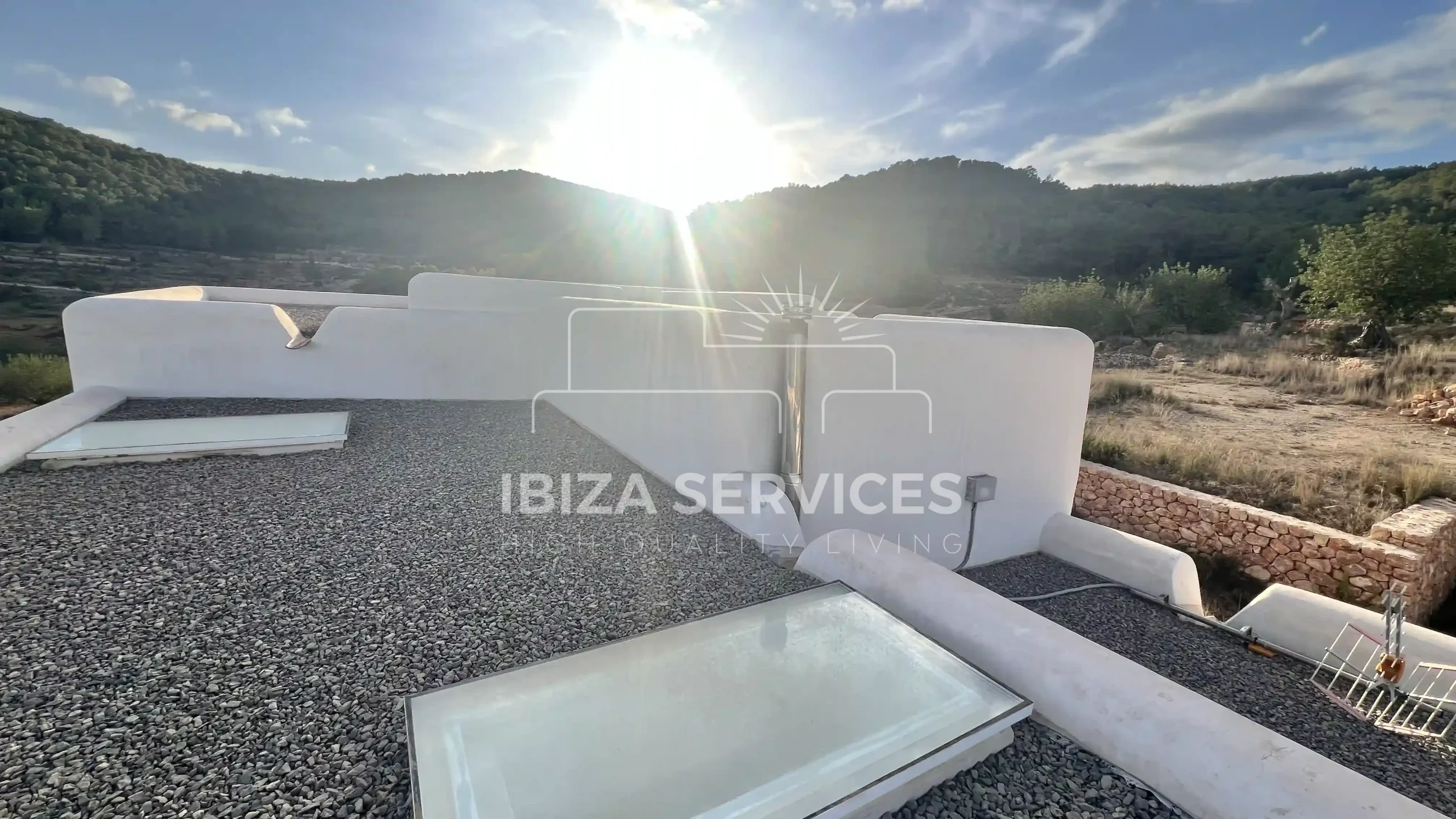 Auténtica Finca con Piscina en San Mateo, Ibiza para alquilar