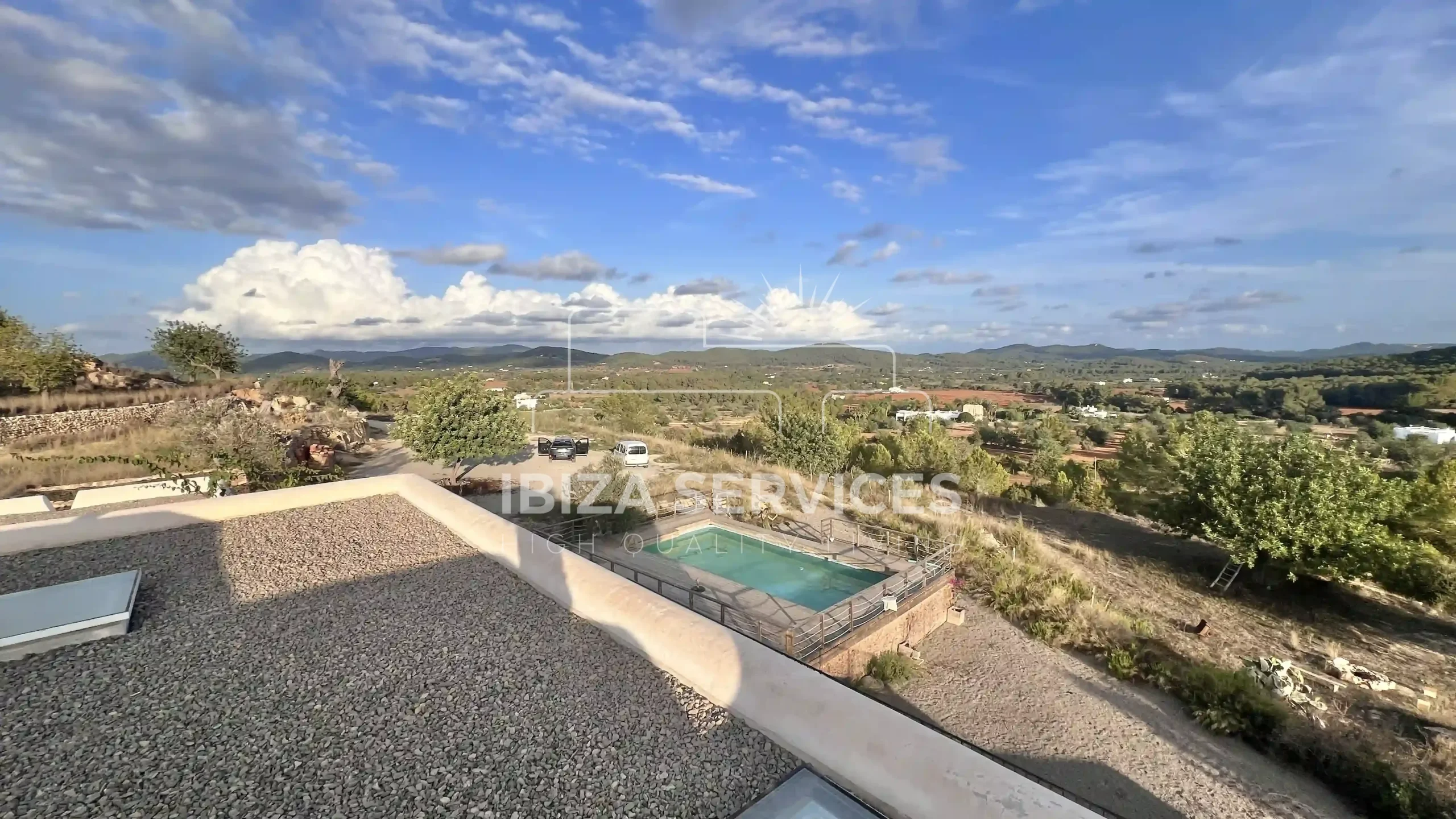 Auténtica Finca con Piscina en San Mateo, Ibiza para alquilar