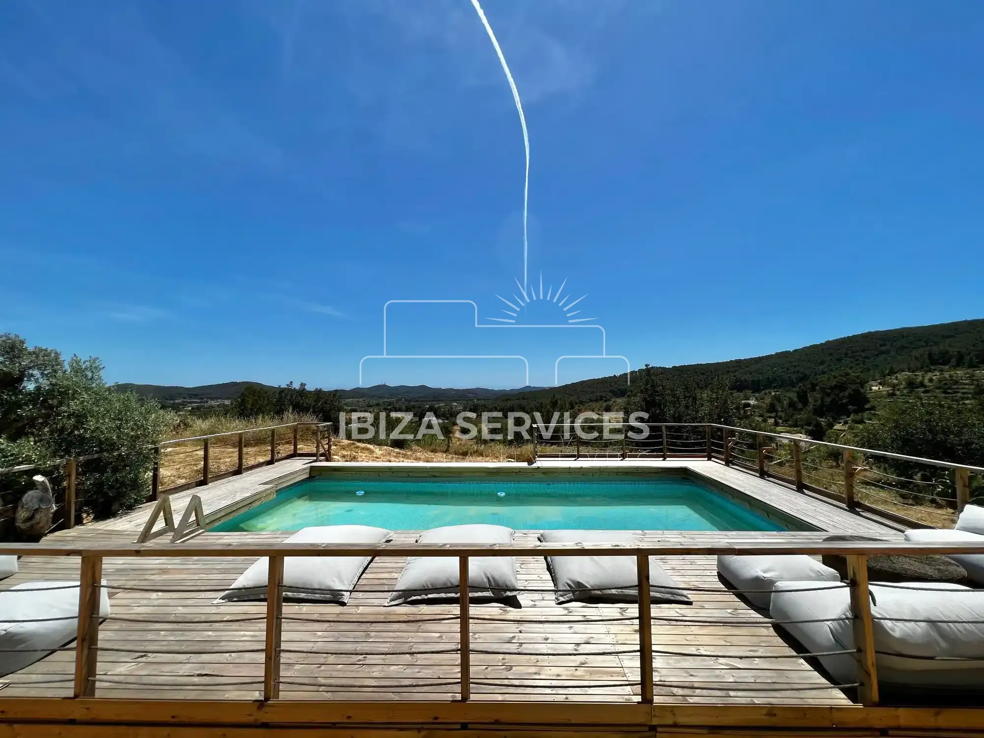 Auténtica Finca con Piscina en San Mateo, Ibiza para alquilar