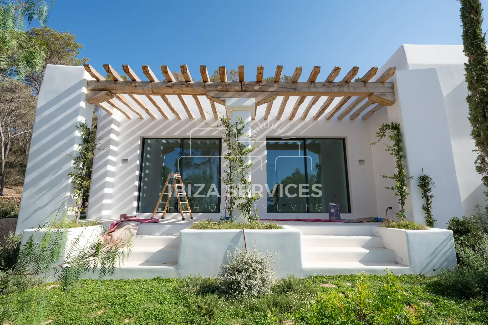 Villa Blakstad avec Vue Panoramique à Santa Gertrudis à Vendre