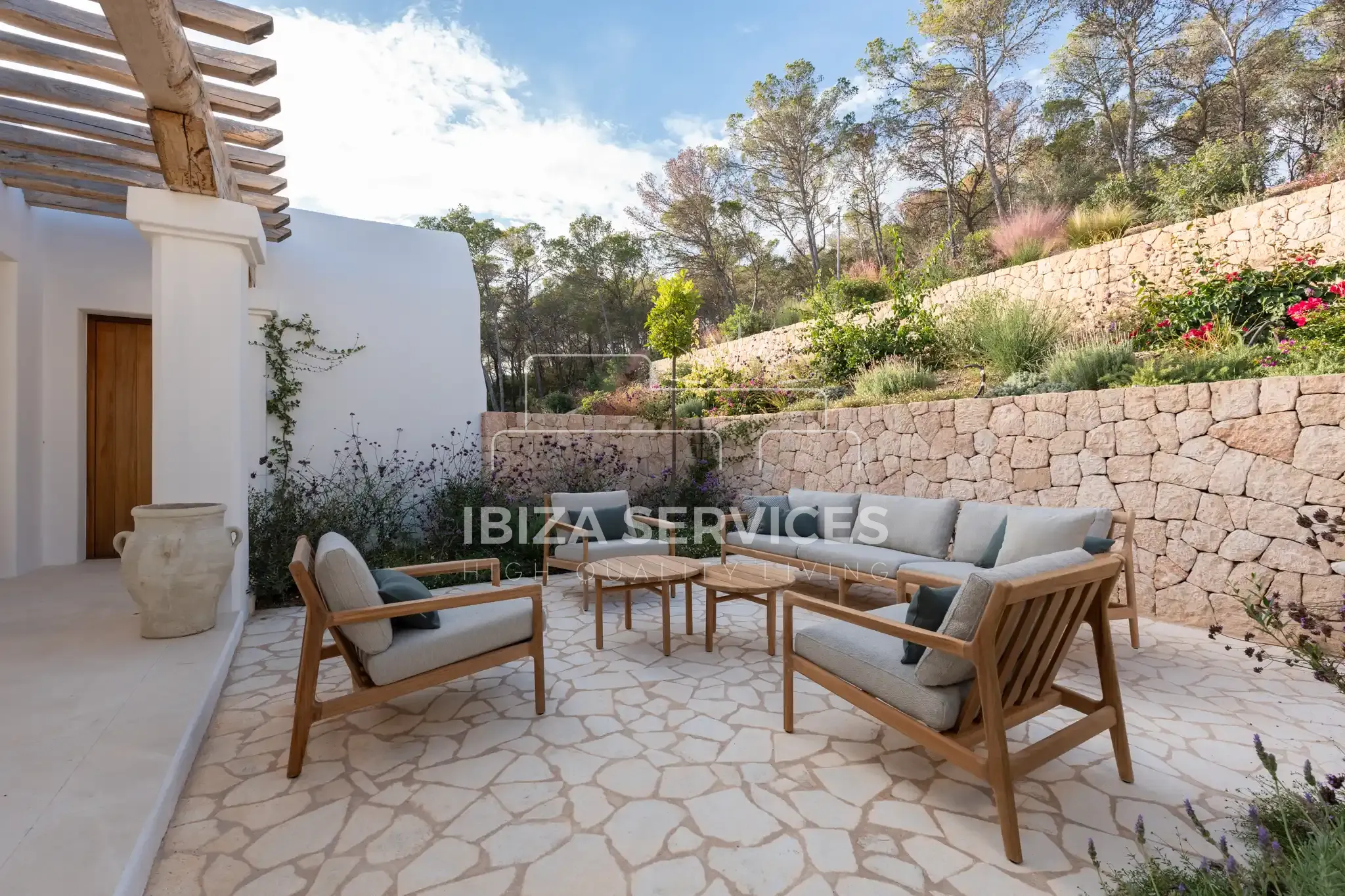 Villa Blakstad avec Vue Panoramique à Santa Gertrudis à Vendre