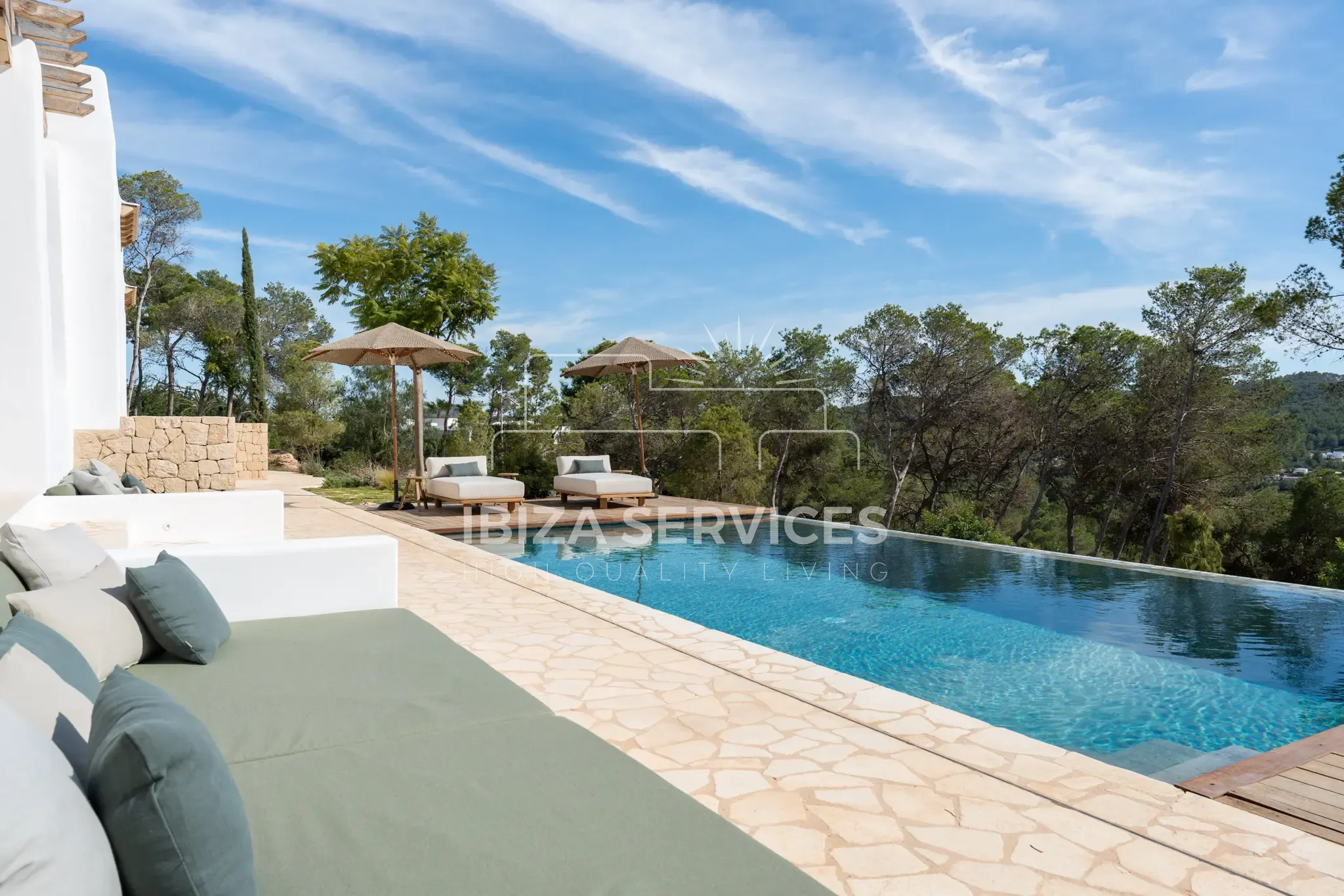 Villa Blakstad avec Vue Panoramique à Santa Gertrudis à Vendre