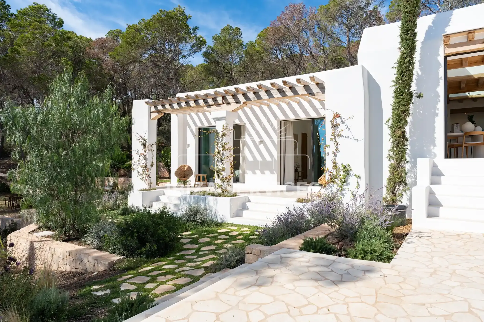 Villa Blakstad avec Vue Panoramique à Santa Gertrudis à Vendre