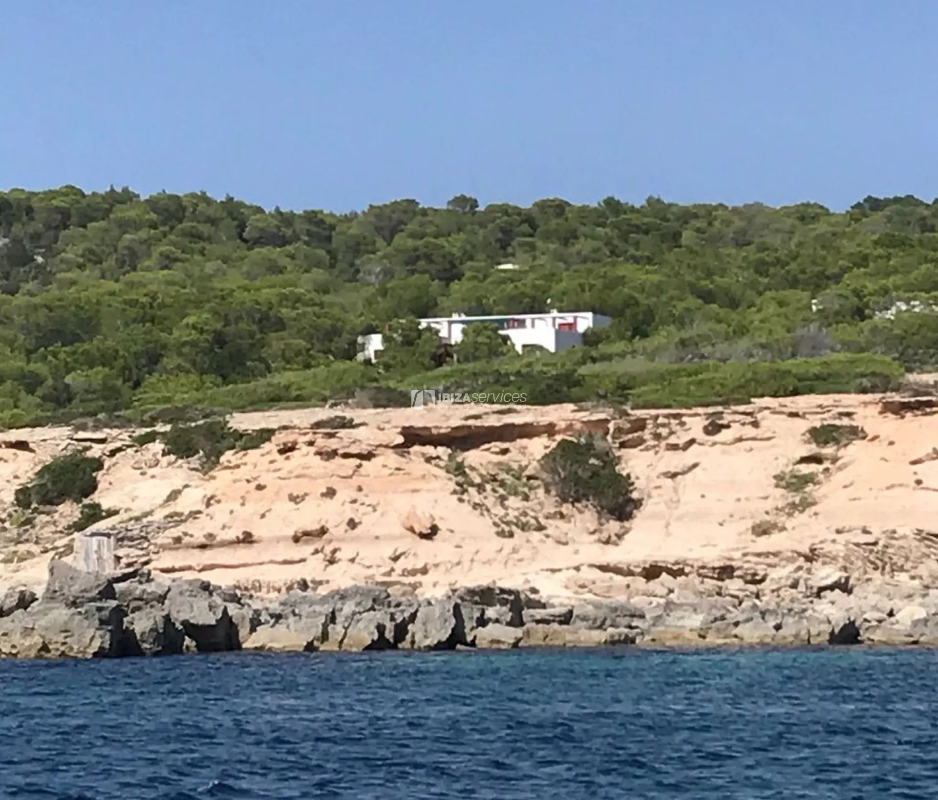 Villa en Formentera con bonitas vistas al mar