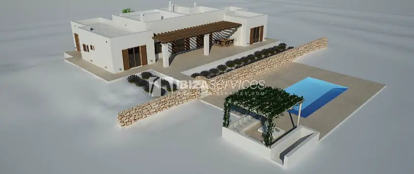 Plot with project behind Bambuddha for sale