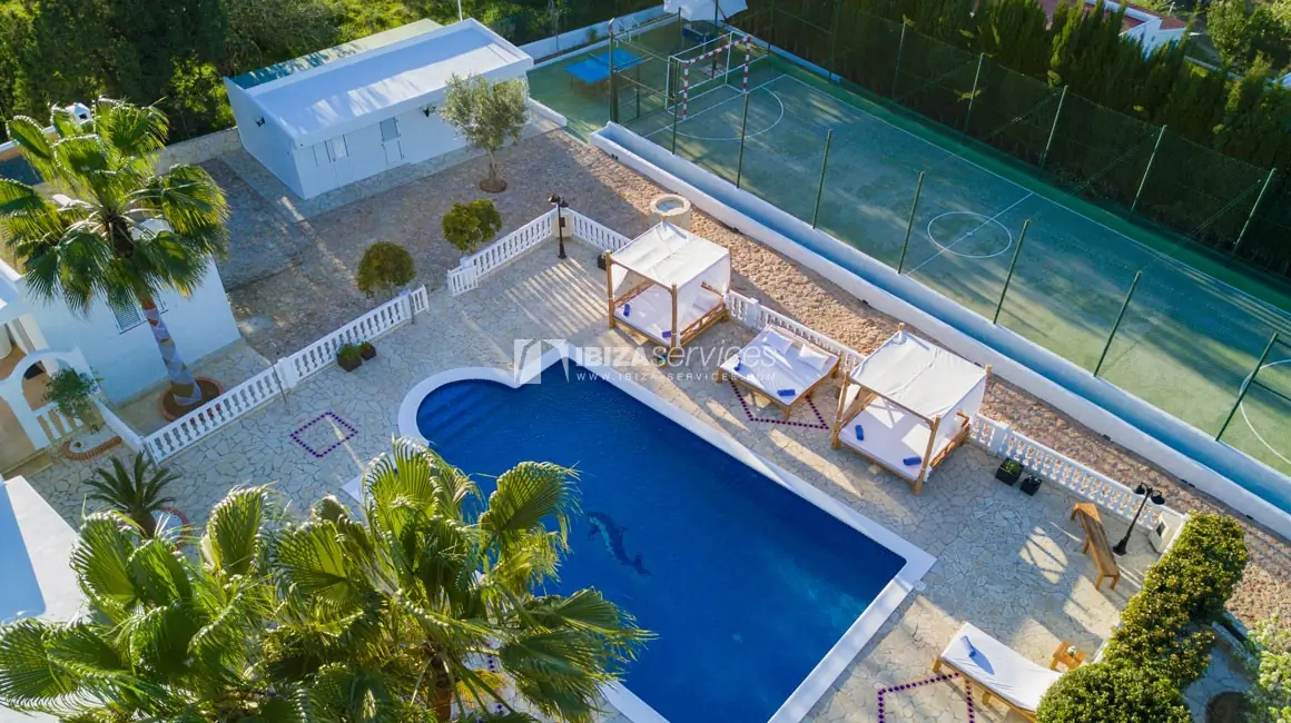 Mooie gerestaureerde villa voor de zomer te huur in de buurt van San Rafael