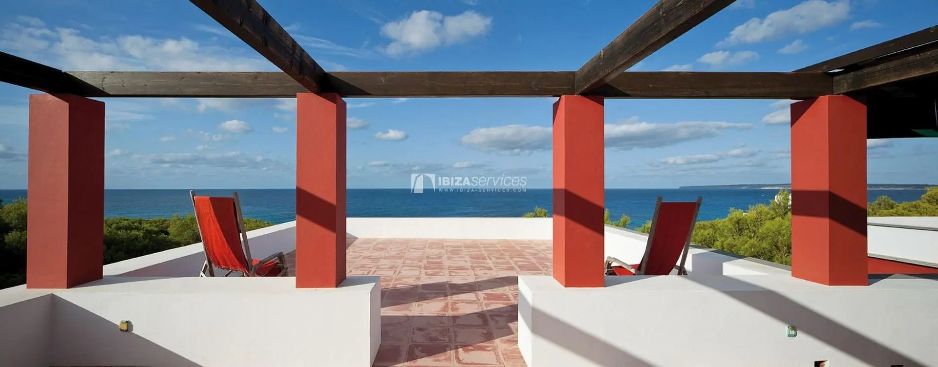 Villa à Formentera avec vue imprenable sur la mer