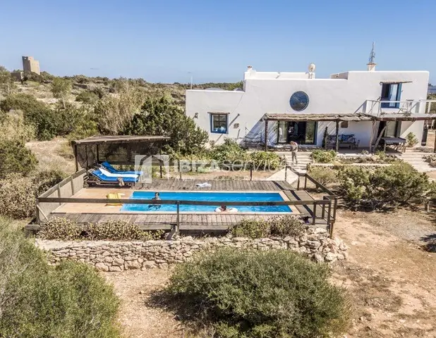 Villa met zeezicht Formentera voor een perfecte vakantie