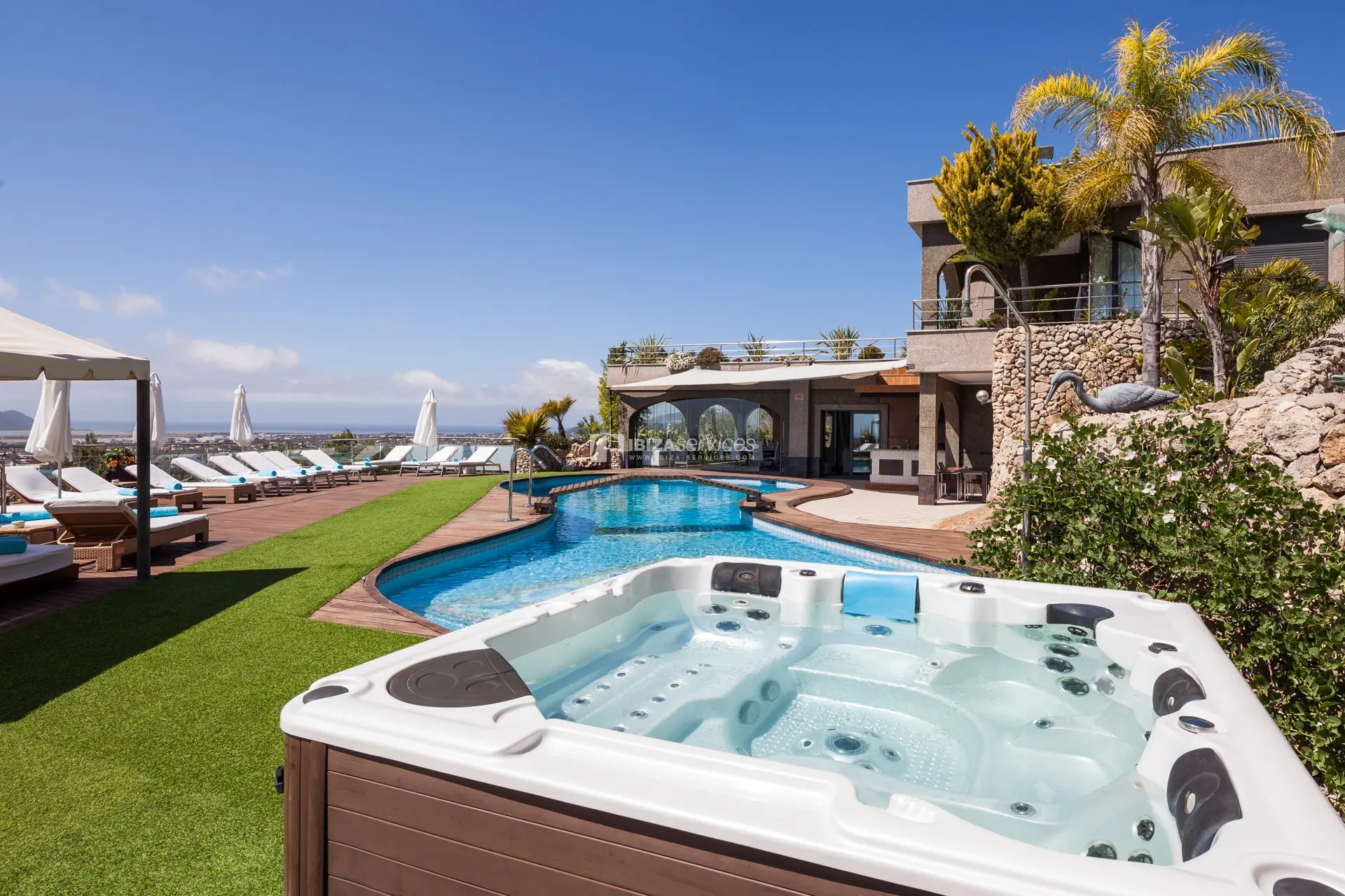 Villa met 10 slaapkamers met panoramisch uitzicht Sa Carroca
