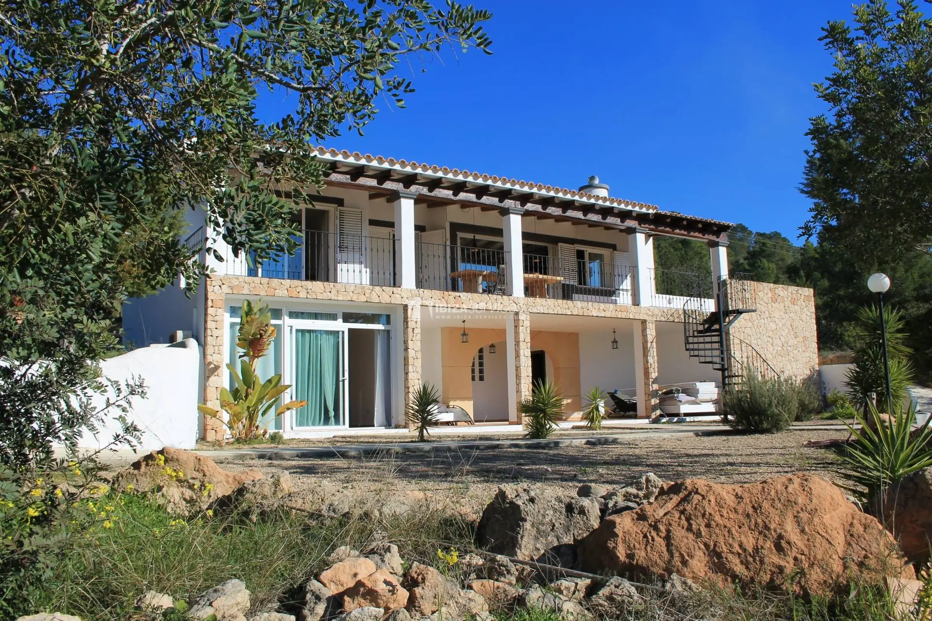 Traditionelle Villa mit Meerblick in Km5 zum Verkauf