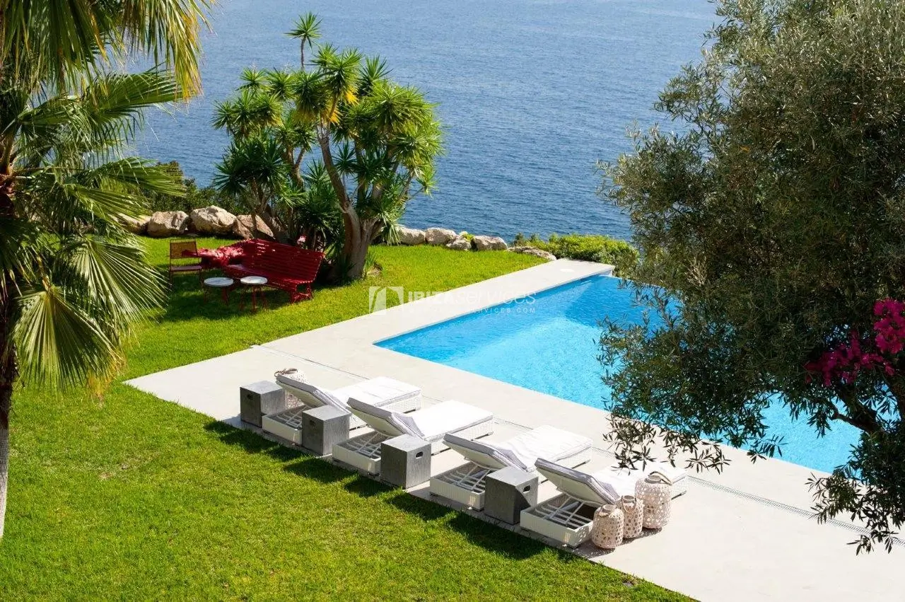 Es Cubells Location villa de luxe de 6 chambres vue mer