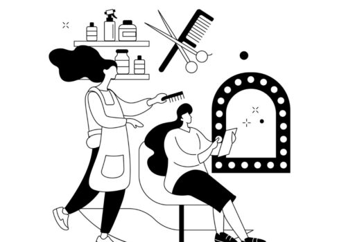 Hair salon annual rental