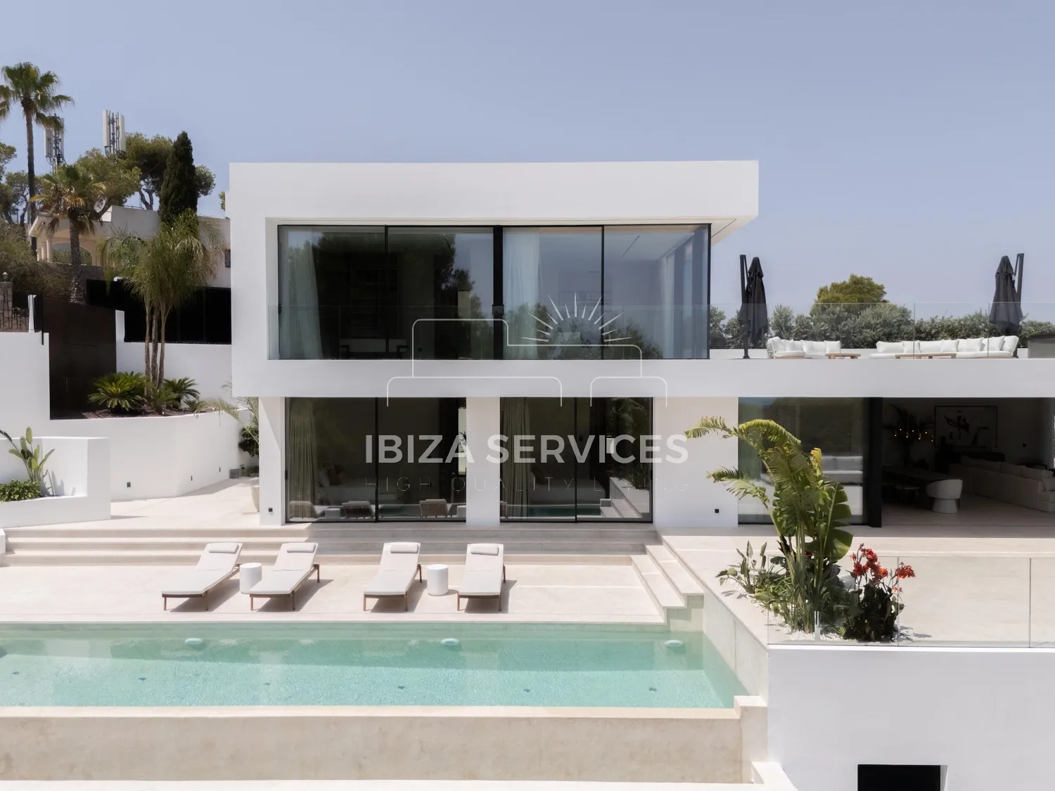 Foto 8 van Newly completed luxury villa with sea views in Roca Llisa for sale