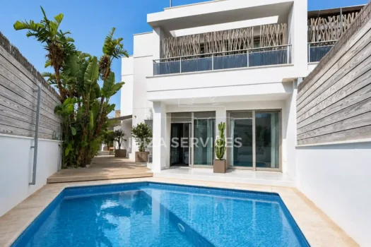 Illa plana Talamanca moderne house for sale