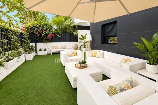 Modern ground-floor apartment with terrace and garden – Ses Torres, Jesús